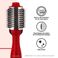Cepillo One Step Volumizer Titanium Rojo