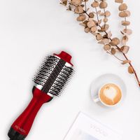 Cepillo One Step Volumizer Titanium Rojo