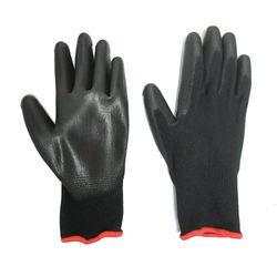 Guantes de Uso General de Poliuretano Negro Talla M