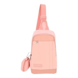 Mochila Cruzada Rosada 17.5x7x32 Cm - Airpack