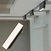 Lámpara Linea Dirigble Magnética 48 V Negra