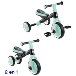 Triciclo de Aprendizaje 2 en 1 Menta