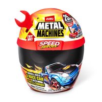 Set de Construcción de Auto de Carreras Metal Machines Speed Heroes Zuru