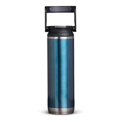 Termo Aqua Metálico con Tapa Hermética y Asa Plegable 20 Oz