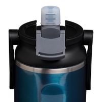Termo Aqua Metálico con Tapa Hermética y Asa Plegable 20 Oz