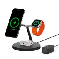 Cargador inalámbrico 3 en 1 con Carga Oficial MagSafe de 15W