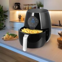 Freidora de Aire Digital con Pantalla LED y Control Táctil de 5 Lts