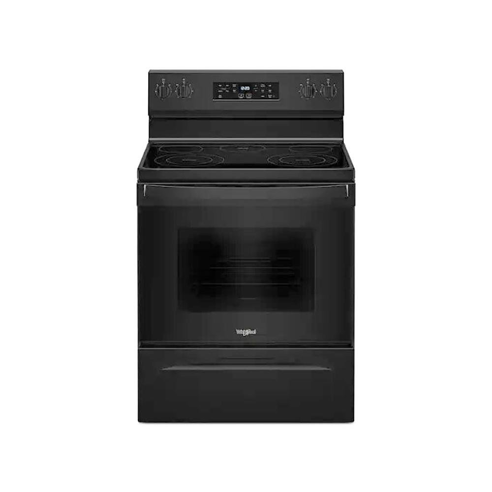 Estufa Eléctrica Whirlpool de 30 Plg con Horno 5.3 Pies³ y Tecnología FlexHeat Color Negro