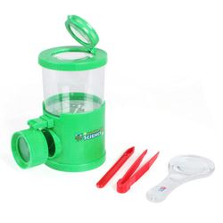 Microscopio Infantil para Insectos Verde