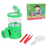 Microscopio Infantil para Insectos Verde