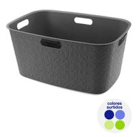 Canasta Softex Gris/Taupe 45 Litros - Curver