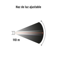 Linterna de Mano a Baterías Led de 235 Lm 1 Pza - Truper