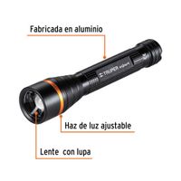 Linterna de Mano a Baterías Led de 235 Lm 1 Pza - Truper