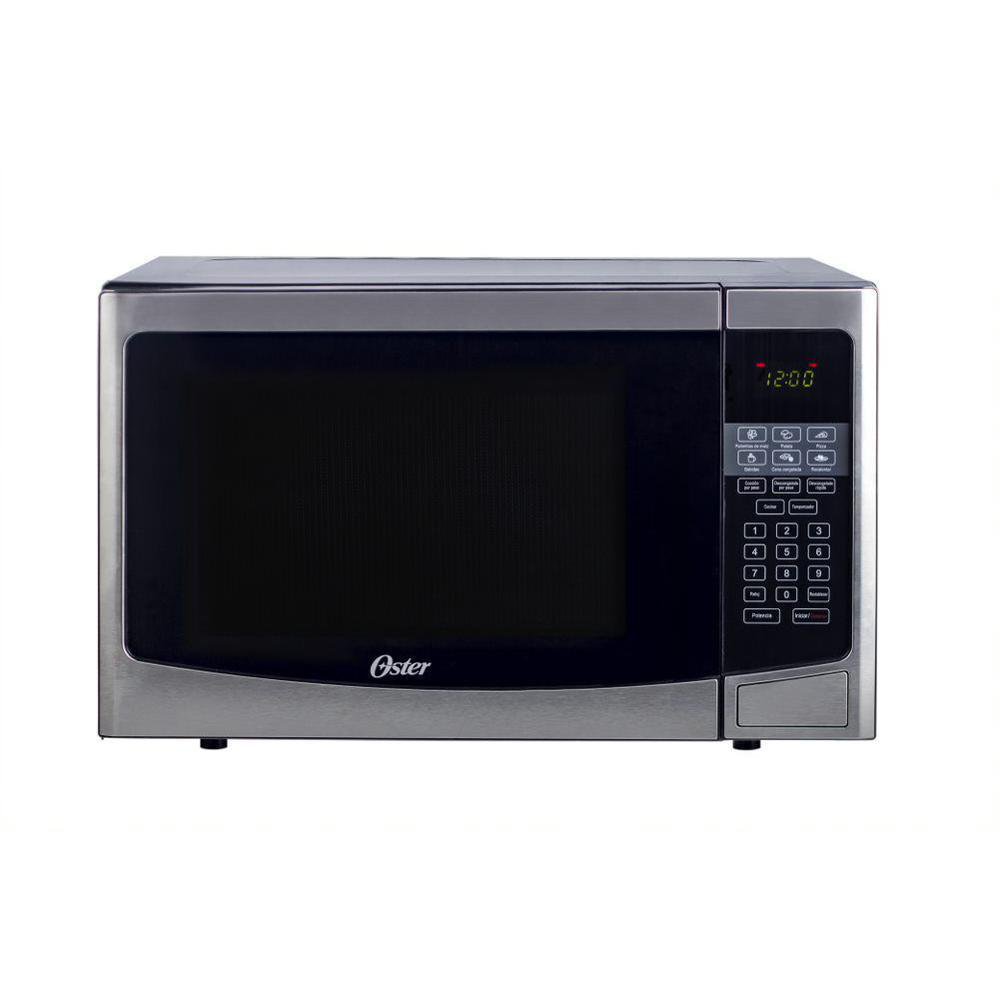 Microondas de 1.2 Pies³ 1000 W Color Gris con Negro