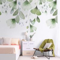 Papel Tapiz Panorámico Bilboa Verde 1.59 x 2.80 M