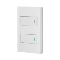 Interruptor 2 Polos 1 Modulo Lisboa Blanco - Volteck