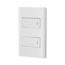 Interruptor 2 Polos 1 Modulo Lisboa Blanco - Volteck