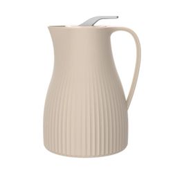 Termo Beige con Agarrador Ergonómico 1L