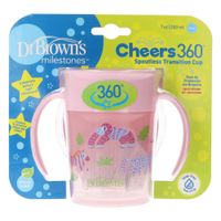 Vaso con Asas Rosa - Dr. Browns