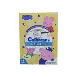 Libro Colorear y Actividades Peppa