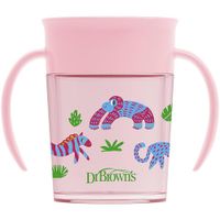 Vaso con Asas Rosa - Dr. Browns