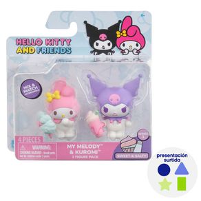 Set de 2 Figuras Hello Kitty & Friends