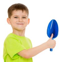 Pala de Juguete Azul para Arena 40 Cm