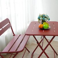 Banca Plegable Alison Rojo