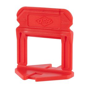 Ancla para Nivelación de Loseta Rojo de 3 Mm