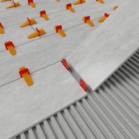 Ancla para Nivelación de Loseta Rojo de 3 Mm