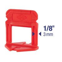 Ancla para Nivelación de Loseta Rojo de 3 Mm