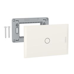 Placa Ciega Nobile Blanca