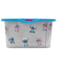 Caja de Almacenamiento Click Diseño Stitch y Angel 13 L
