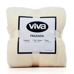 Frazada Vainilla - Varios Tamaños