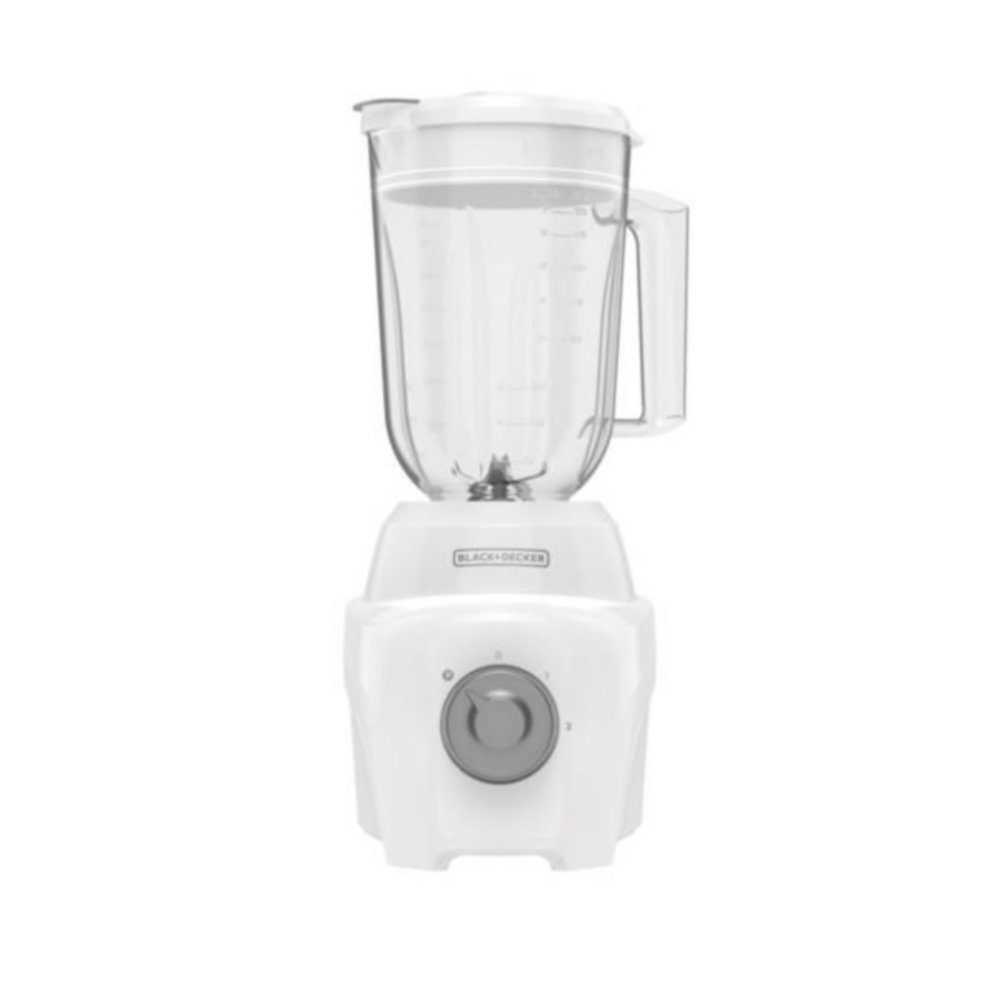 Licuadora Ice Crush con Jarra de Plástico de 1.5 L con 2 Velocidades Color Blanco Licuador…