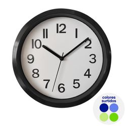 Reloj Analógico Diseño Minimalista 9 Plg Colores Surtidos