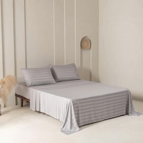 Set de Sabanas Stripe Bamboo - Varios Tamaños
