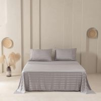 Set de Sabanas Stripe Bamboo - Varios Tamaños