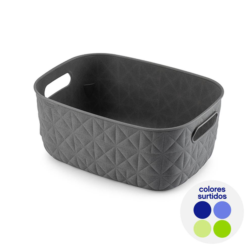 Canasta Softex 4 L de Plástico Color Surtido