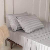 Set de Sabanas Stripe Bamboo - Varios Tamaños