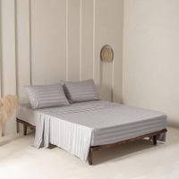 Set de Sabanas Stripe Bamboo - Varios Tamaños