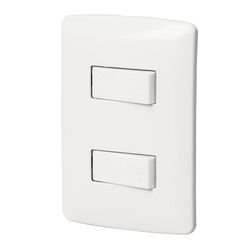 Interruptor 3 Vías Italiana Blanco - Volteck