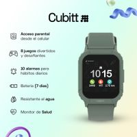 Reloj Inteligente Junior Verde - Cubitt