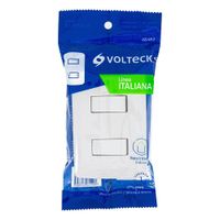 Interruptor 3 Vías Italiana Blanco - Volteck