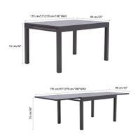 Mesa de Jardín Extensible Lyra II