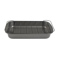 Molde Antiadherente con Rejilla para Pavo 25 Lb