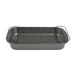 Molde Antiadherente con Rejilla para Pavo 25 Lb