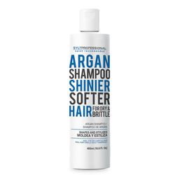 Shampoo Argan para Cabello Seco y Quebradizo 493 Ml - SYLT Professional