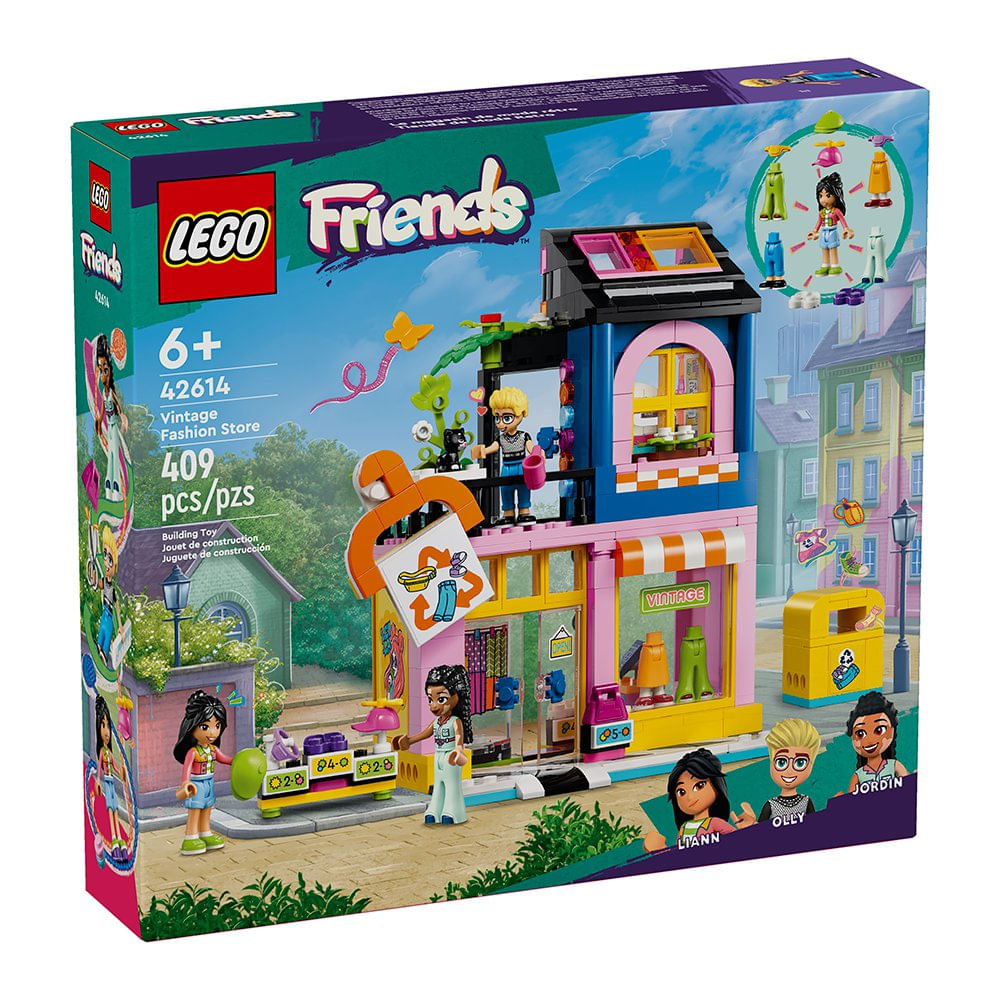 LEGO Friends Tienda de Moda Vintage de Heartlake City #42614 de 409 Piezas