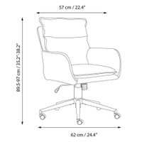 Silla de Oficina Lily Gris